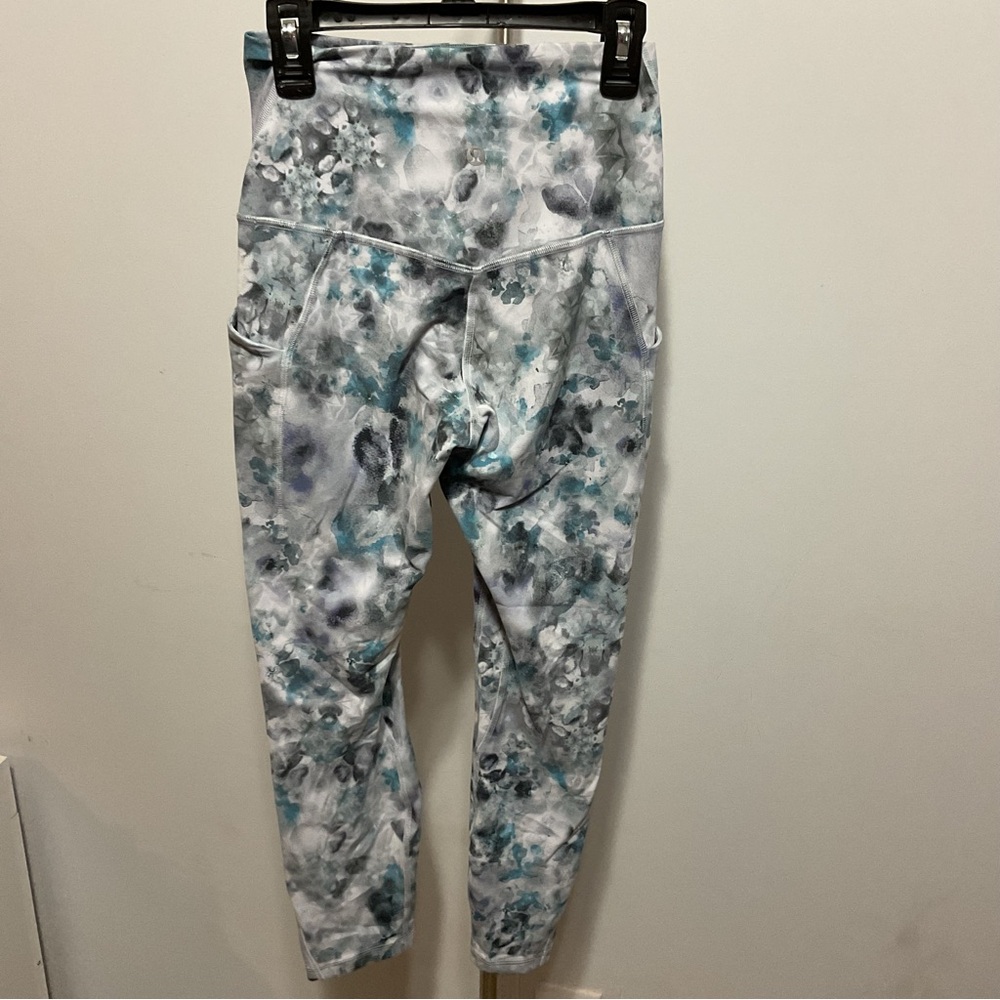 Lululemon aligned Blue Leggings Size 4 - Picture 7 of 10